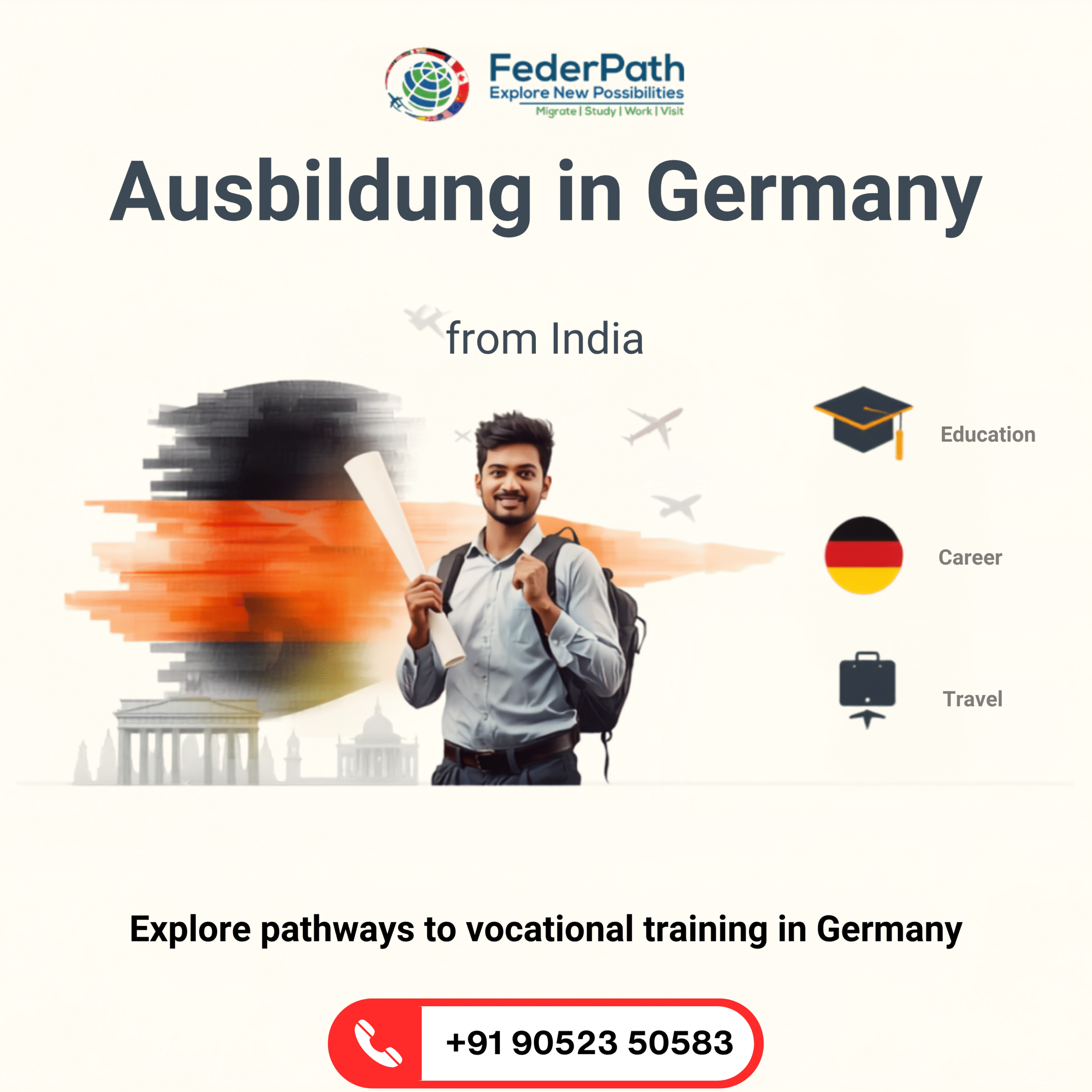 Indian student applying for Ausbildung in Germany from India