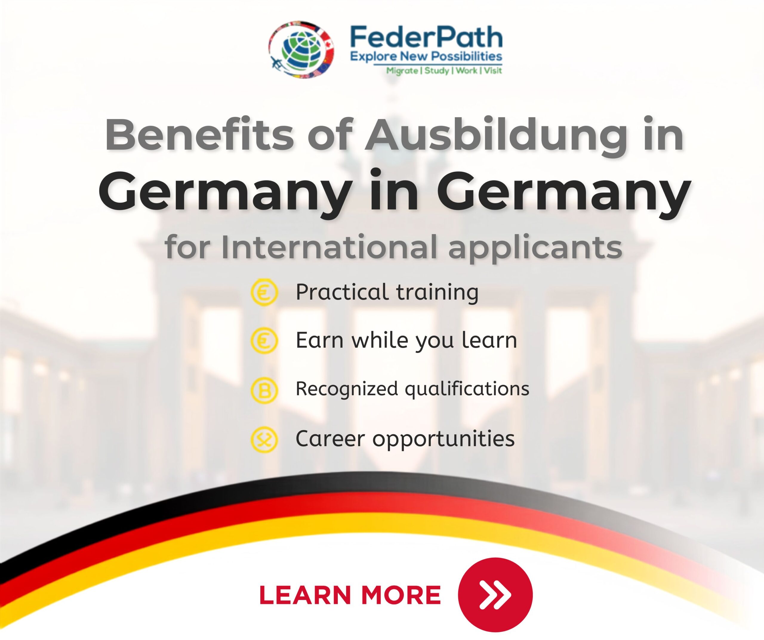 Benefits of Ausbildung in Germany for international applicants